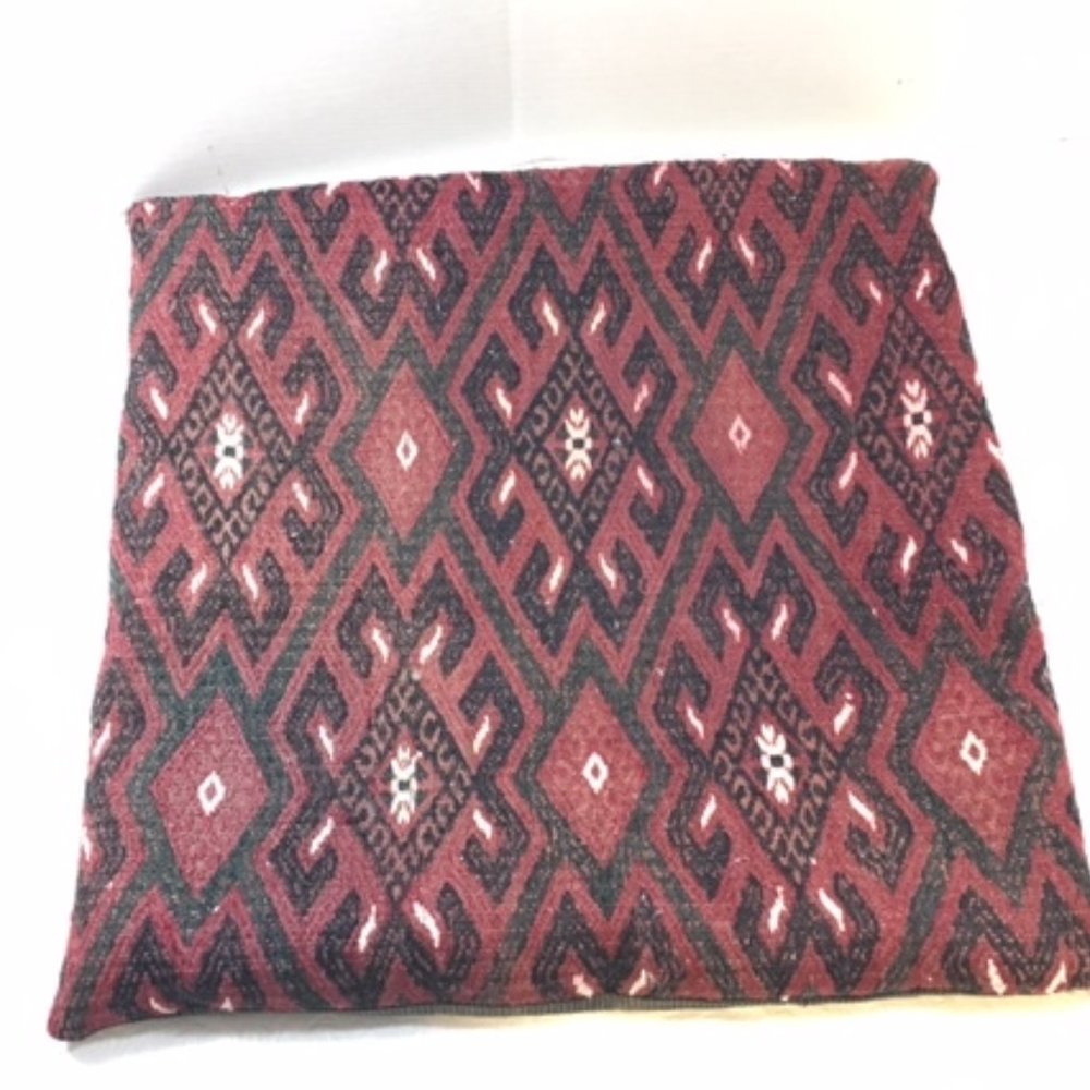 Turkish Anatolian Tribal Kilim Sofa Pillow Cover Home Decoration Handmade  16x16